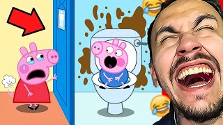 TENTE NÃO RIR DA Peppa Pig DA ZOEIRA E ENGRAÇADA