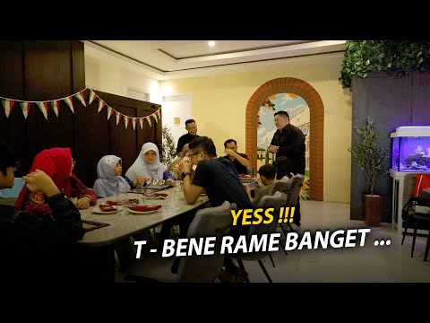 YEAH... T-BENE RAME !!! TRIMAKASI BANYAK SAHABAT KOKO KULINER...