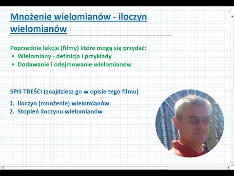 Mnożenie wielomianów - Matematyka Liceum i Technikum
