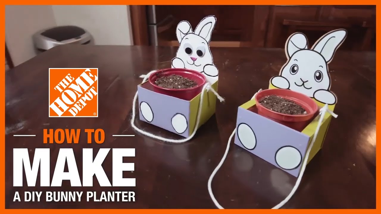 How to Make a Bunny Planter