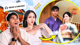 WEARING TRADITIONAL 🇯🇵 OUTFIT for the FIRST TIME! @davidmatthew_ 【 VLOG 】