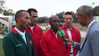 Morocco Royal Tour : beaucoup de fierté pour l'équipe nationale classée 4e à la Coupe des Nations