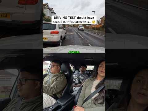 Would you TERMINATE the driving test? ๐ #shorts #driving #drivinglessons #drivingtest