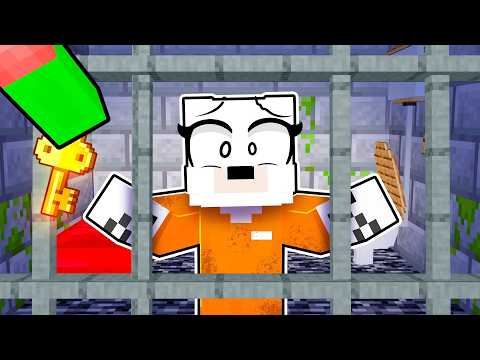 Locking My Friends in a 24 HOUR PRISON in Minecraft!