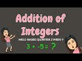 Adding Integers with Opposite Signs
