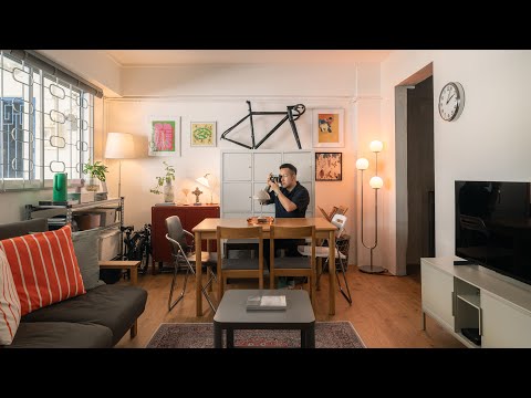 Inside A Photographer's Cosy 83 Sqm Home Studio With Unique Art Pieces | Singapore