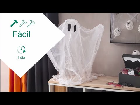 Crea fantasmas para Halloween – LEROY MERLIN