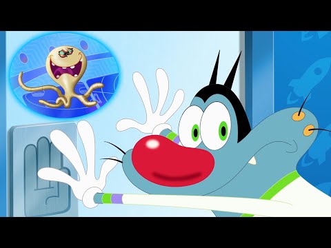 Oggy and the Cockroaches - SPACE MONSTER (S05E54) CARTOON | New Episodes in HD