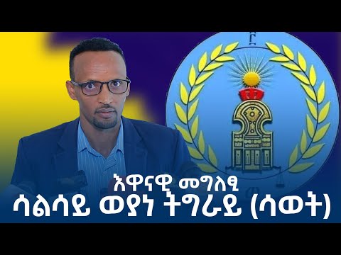 እዋናዊ መግለፂ 3ይ ወያነ ትግራይ 