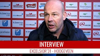 Screenshot van video Michel Steggink: "Dit doet mij wel pijn" | Excelsior'31 - Hoogeveen