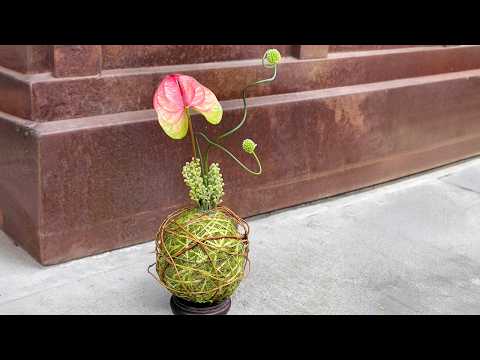 Fresh Flower Kokedama