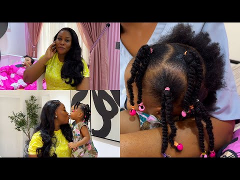 MY DAUGHTER’S REACTION TO HER NEW HAIRSTYLE | SUNDAY VLOG