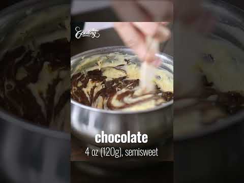 How To Make Chocolate Pastry Cream #shorts