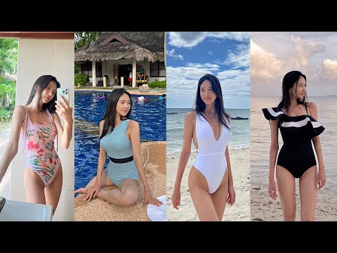 🩱full.ver BOHOL MONOKINI  lookbook 🏝️ Panglaolife ♥보홀촬영,모노키니 수영복 룩북,비치웨어,모노빈제이,monobinj,swimwear