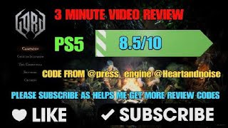 Vido-Test : Gord 3 Min Video Review