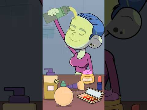 Skincare Difference(Animation Meme)#shorts #memes