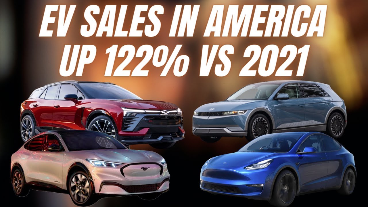 US Electric Car Sales Grow 122% vs 2022 – Tesla Continues Domination