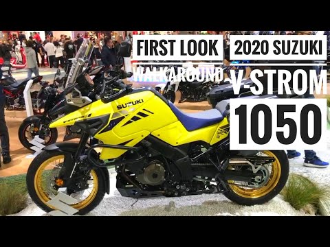 2020 Suzuki V Strom 1050 First Look Walkaround at EICMA 2019