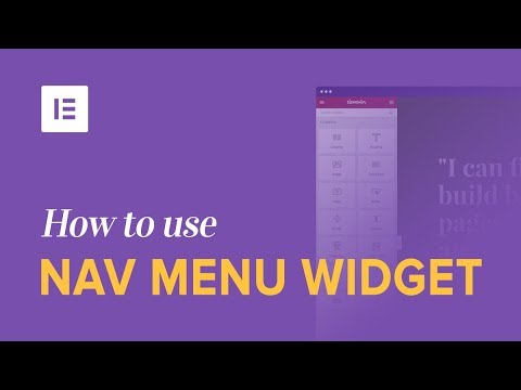 How to Use Elementor's Nav Menu Widget to Design WordPress Custom Menus - Sites on WordPress