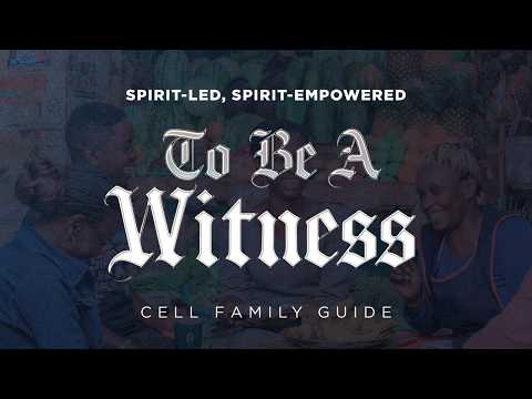 THE HOLY SPIRIT LEADING & EMPOWERING US TO BE WITNESSES | CELL REFLECTION VIDEO | PS. RICHARD MENYA
