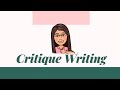 Critiquing Literature Essentials