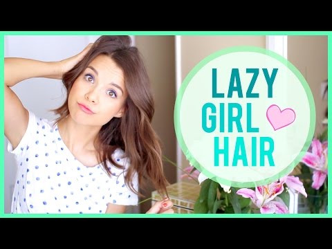 The Lazy Girl Hair Routine