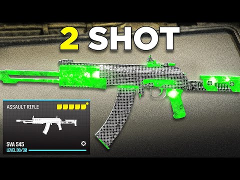 new *2 SHOT* SVA 545 LOADOUT has NO RECOIL in MW3! (Best SVA 545 Class Setup) (Modern Warfare 3)