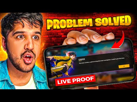 Free Fire Group  Problem Solve Kaise Kare || ff Group Nahi Ban Raha Problem Solve 2025 ||