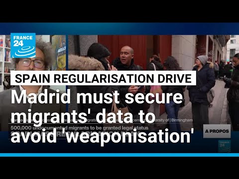 YouTube video thumbnail: Spain's Choice on Migrants 'Pragmatic' but Data Needs Securing, Expert Says