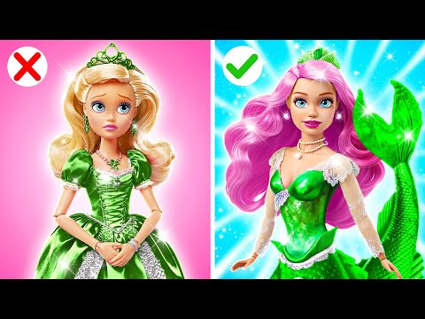 De Barbie 👗 a Encantadora Sereia 🧜‍♀️: Truques e Acessórios Para Transformações Incríveis!