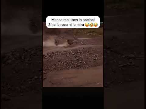 Menos mal toco la bocina 😅🤣😂