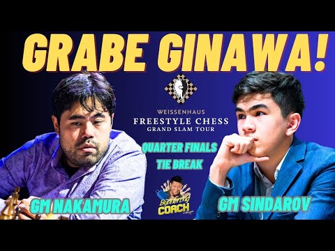 ANO SIKRETO NITO? ANG LAKAS SA RANDOM CHESS! Nakamura vs Sindarov! Free Style Grand Tour