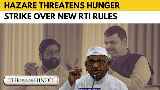 YouTube video thumbnail: Anna Hazare to Launch Fast From July 5 if Changes to RTI Rules are not Revoked