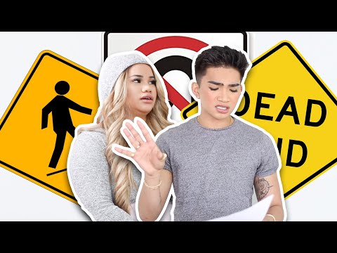 My Sister gets her Drivers PERMIT- Reviewing Rules of the Road