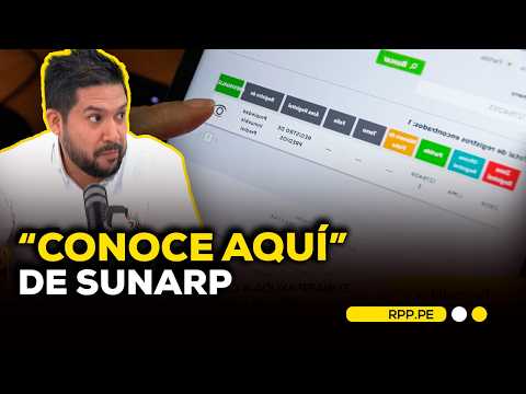 Sunarp: plataforma gratuita permite consultar propietarios y datos de inmuebles en Perú
