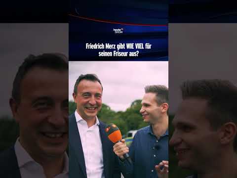 Friedrich Merz gibt WIE VIEL für seinen Friseur aus? | heute-show #shorts