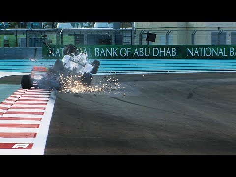Rosberg's Frightening Crash In Abu Dhabi | 2012 Abu Dhabi Grand Prix