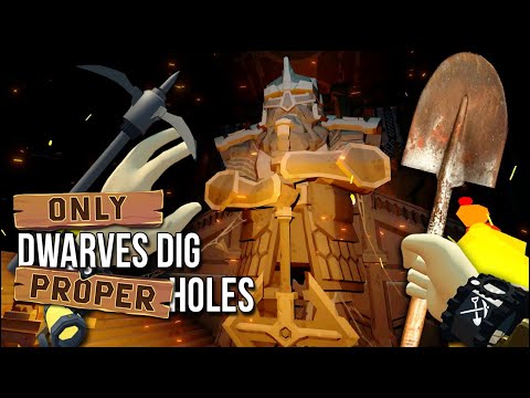 Only Dwarves Dig Proper Holes | Full Game | You Won't Believe ...