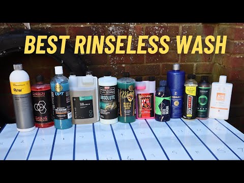 The Best Rinseless Wash Shootout 2024