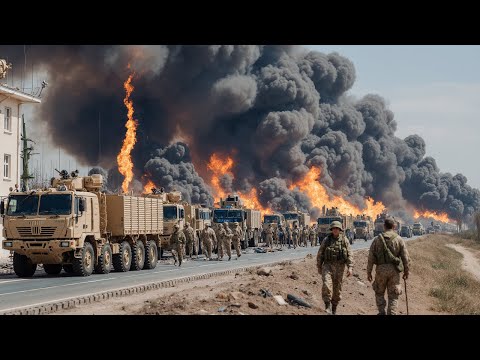 5 minutes ago! 2,655 Cambodian elite soldiers intercepted by Thai troops near the Thai Border