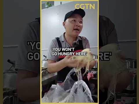 Chongqing landslide: Shop owner offers free noodles to rescuers