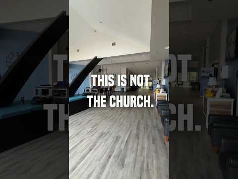 The church is more than a room you walk into.