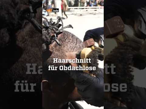 Kostenloser Haarschnitt: Neue Hoffnung für Obdachlose #zdfinfo #obdachlos #USA