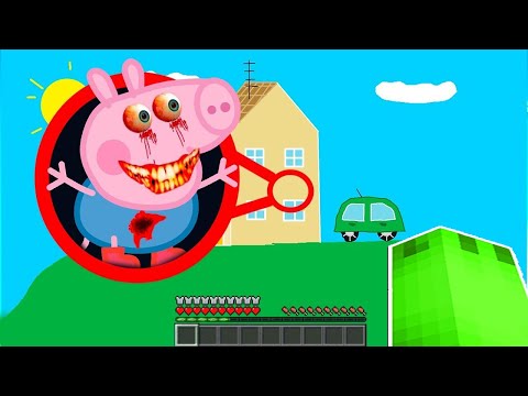 ICH HABE PEPPA.EXEs HAUS in MINECRAFT GEFUNDEN