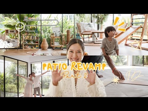 PATIO UPDATE | Making little improvements to this space!