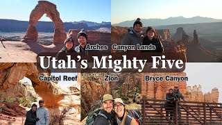 Our Winter Road Trip Through Utah's Mighty Five National Parks!