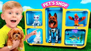 ¡Robo Mascotas vs Mascotas Reales!