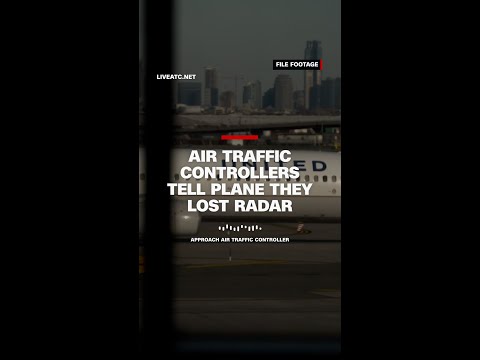 Hear the scary moment air traffic controllers tell plane they lost radar