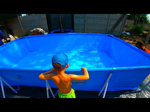 КУПИЛ НА ДАЧУ БАССЕЙН ДЛЯ СЫНА 🤽‍♂️