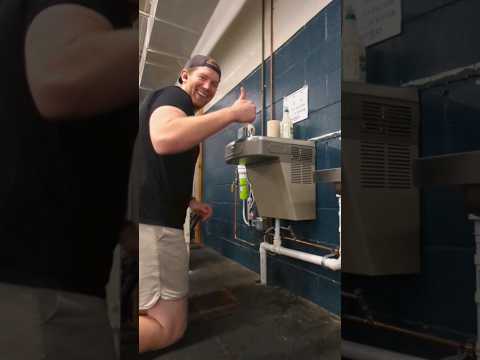 Giant Man Doesn't Fit in Gym Part 3! #shorts